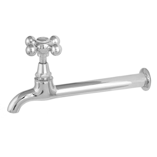 Torneira De Cozinha De Parede C33 Luny Cromada Romar 18cm DN15 - DN20 - Imagem principal - 4440fe51-dc99-457c-9abd-b1a7ff54d6cd