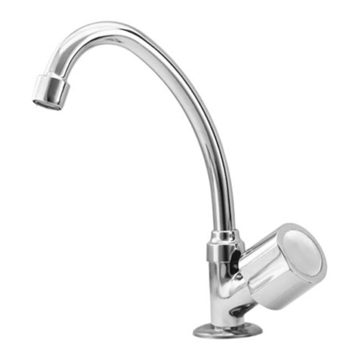Torneira De Cozinha Mesa Bica Móvel C40 Cromada Romar DN15 - Imagem principal - 96534f1d-e08e-4b50-b479-bdbc8046ac2f