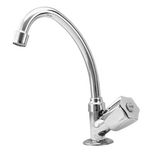 Torneira De Cozinha Mesa Bica Móvel C50 Luny Cromada Romar DN15 - Imagem principal - bc85115c-6bfc-439d-b2e6-123942df68b3