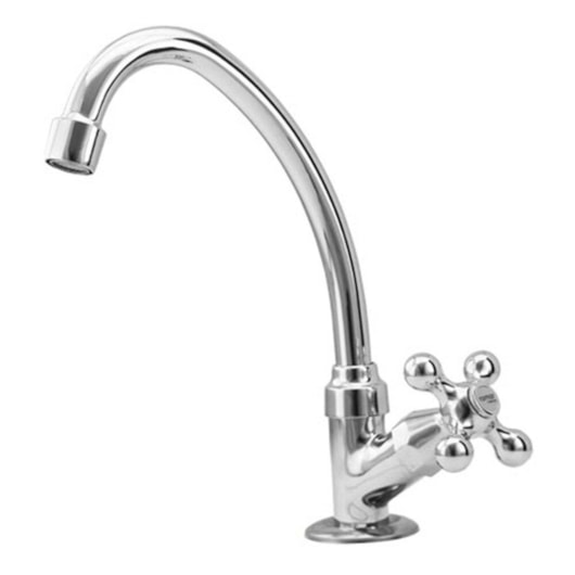 Torneira De Cozinha Mesa Bica Móvel C52 Cromada Romar DN15 - Imagem principal - 9f06563a-a16b-4cb8-b404-9fbc123e59d6