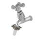 Torneira De Jardim De Parede C33 Luny Cromada Curta Romar DN15 - DN20 - 1f513e9c-e860-4222-ab6e-98faefd02d4f