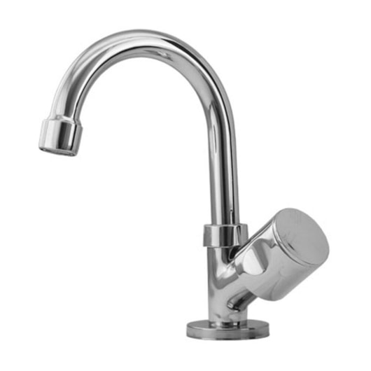 Torneira de Lavatório de Mesa Bica Alta Fit Cromada Romar DN15 - Imagem principal - 212dc2f0-d62b-43e7-b7b3-f695f54defdc