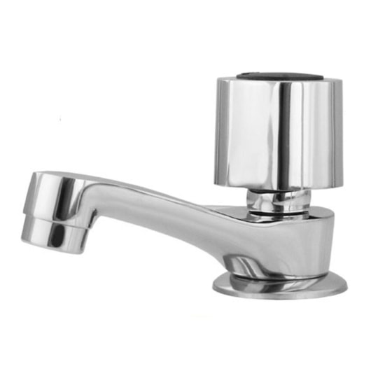 Torneira De Lavatório Mesa Bica Baixa Luxo C40 Luny Cromada Romar DN15 - Imagem principal - cda1c4da-b884-418a-b024-d9c553394f8b