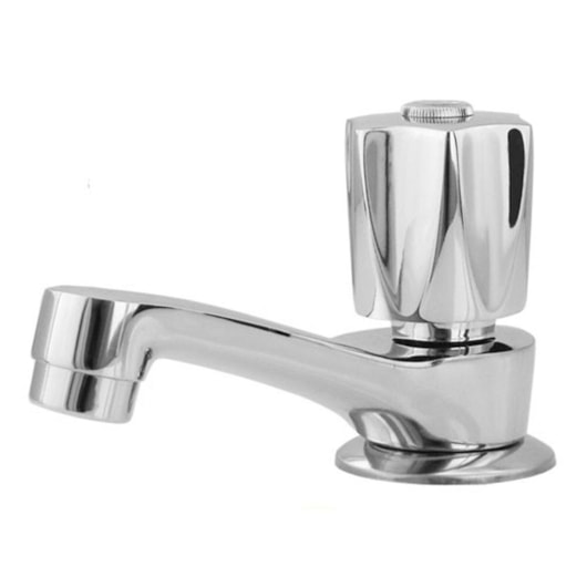 Torneira De Lavatório Mesa Bica Baixa Luxo C50 Luny Cromada Romar DN15 - Imagem principal - 5b6d94e9-086b-4233-87ef-04a125cf077d