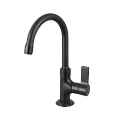 Torneira de Mesa 1190 Atria Preto Matte Meber