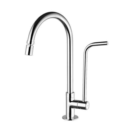 Torneira De Mesa Bica Alta E Móvel Fit Special Cromado Lorenzetti 1166 C53 - Imagem principal - a2a954c5-cd6e-4c2e-a036-531c29336ae3