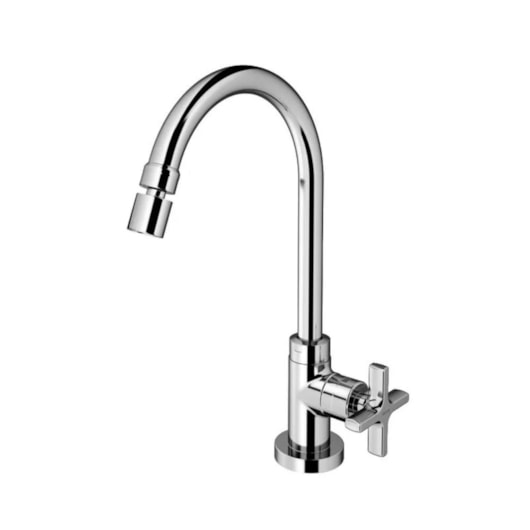 Torneira De Mesa Para Cozinha Bica Alta Nova Invicta Cromado Docol - Imagem principal - 27b52d6d-ec1f-410b-baf0-1bc1384b5159
