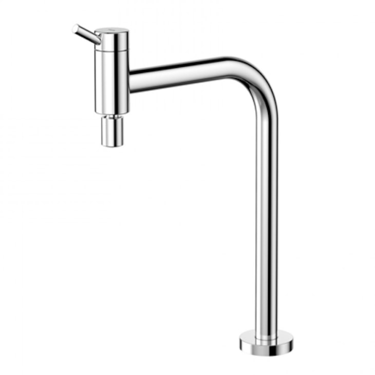 Torneira De Mesa Para Cozinha Bica Móvel 90° Cromado Lóggica Docol