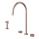 Torneira De Mesa Para Cozinha C/ Ducha Lateral Mix&match Cobre Escovado Docol - 0a470499-a8e9-4a22-9e6b-36105d6896e0