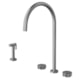 Torneira De Mesa Para Cozinha C/ Ducha Lateral Mix&match Grafite Escovado Docol - 99cf0420-a98c-4e9e-bfe8-c4c6367a1b3f