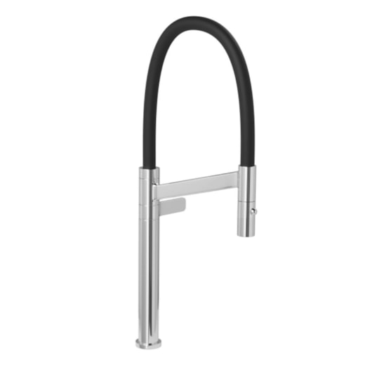 Torneira De Mesa Para Cozinha Colore Cromado E Preto Deca - Imagem principal - 0749583e-f75d-4913-a319-eaf329eebbb8