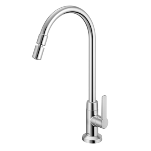 Torneira De Mesa Para Cozinha Com Bica Alta Gali Cromado Docol - Imagem principal - 3f5754f2-b073-4d3d-8a4a-7a9fdb2f5db4