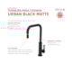 Torneira De Mesa Para Cozinha Com Bica Móvel Urban Black Matte Deca - aaac2b33-4cdd-4a0c-859c-b1fa96835d28