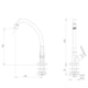 Torneira De Mesa Para Cozinha Smart-N Cromado Celite - 6dfc2901-a243-49a7-893b-f97950253417