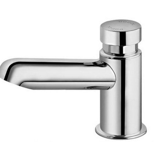 Torneira De Mesa Para Lavatório Automática Temporizada Alfa Leed Bica Baixa Cromada Docol - Imagem principal - f8211d96-b549-4d6a-815e-e77cdd45c89a