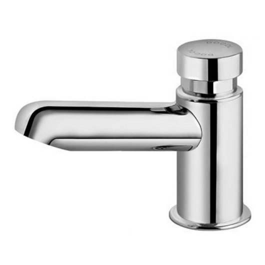 Torneira De Mesa Para Lavatório Automática Temporizada Alfa Pressmatic Bica Baixa Cromada Docol - Imagem principal - 5d47e30d-4c3c-48ee-88c6-72a506382dbb