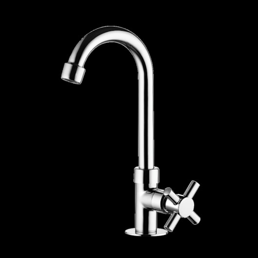 Torneira De Mesa Para Lavatório Bica Alta Fit Cross Cromado Lorenzetti 1195 C34 - Imagem principal - 87658774-0cda-4f56-b418-f22a6a1910df