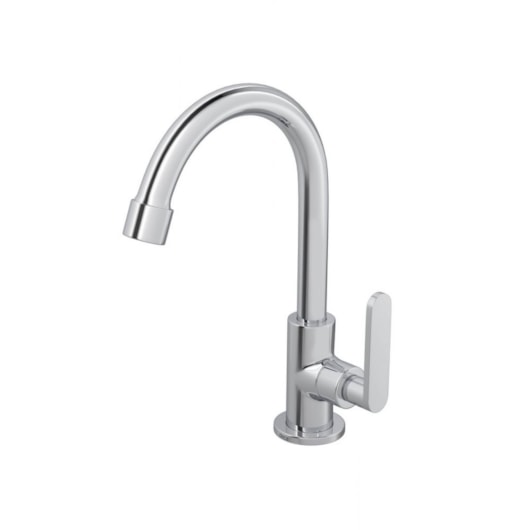 Torneira De Mesa Para Lavatório Bica Alta Flex Plus Cromado Deca  - Imagem principal - 1edb6898-4d55-420a-9802-b1e017b155ce