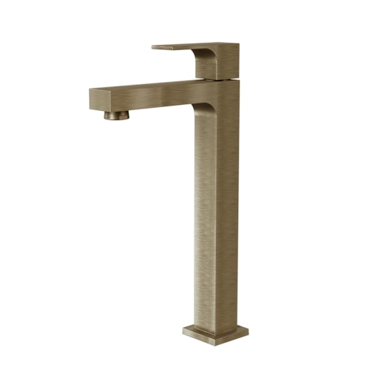Torneira de Mesa para Lavatório Bica Alta Retta 1310 OV330 Ouro Velho DN 15 1/2