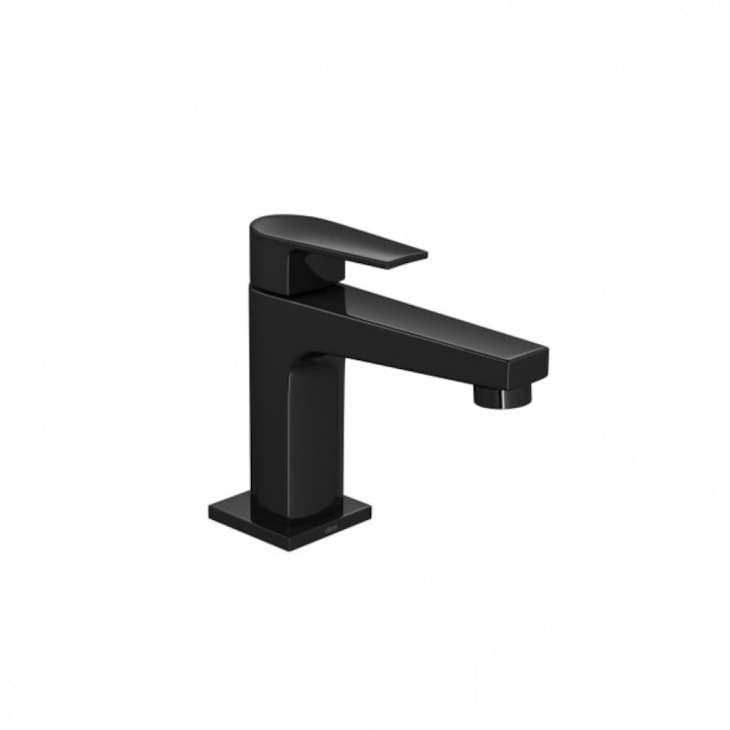 Torneira De Mesa Para Lavatório Bica Baixa Level Black Noir Deca