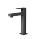Torneira de Mesa para Lavatório Bica Média Retta 1312 BK330 Preta Fosca DN 15 1/2