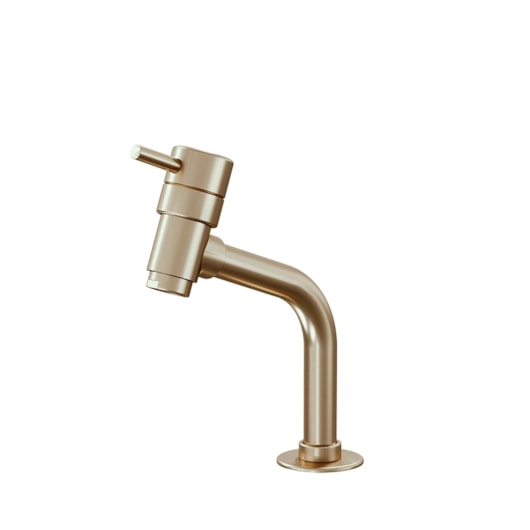 Torneira De Mesa Para Lavatório Com Bica Alta 1195 1/2 Eva 90 Champagne Fani - Imagem principal - 044dbb53-d815-42d1-9b31-cca727874836