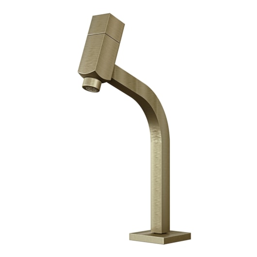 Torneira De Mesa Para Lavatório Com Bica Alta 1195 1/2 Hera 105 Ouro Velho Fani - Imagem principal - a1087319-556e-4de7-a661-f4fd3569769c