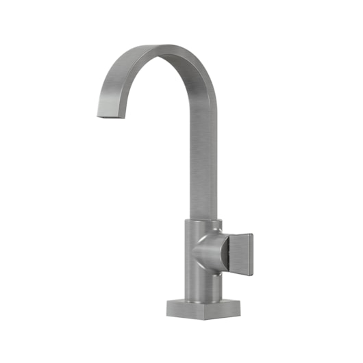 Torneira De Mesa Para Lavatorio Com Bica Alta 1195 1/2 Prima 210  Grafite Escovado Fani - Imagem principal - 7a442e9f-8724-467c-9d81-c9c0c9bd954f
