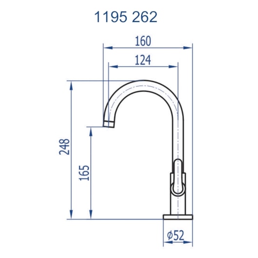 Torneira De Mesa Para Lavatório Com Bica Alta 1195 1/2 Tunis Clássica 2622 Champagne Fani - Imagem principal - 1b3d87a9-cd0b-4f95-98d9-610acff7208f