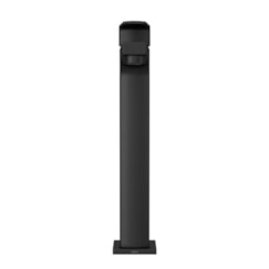 Torneira De Mesa Para Lavatório Com Bica Alta Para Cuba Level Black Matte Deca