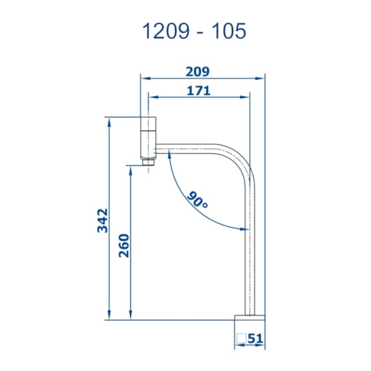Torneira De Mesa Para Lavatorio Para Cuba de Sobreporrepor 1209 1/2 Hera 105 Preto Fosco Fani - Imagem principal - 98aefb81-5166-4d37-8bf1-049050837b32