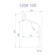 Torneira De Mesa Para Lavatório Para Para Cuba de Sobreporrepor 1208 Hera 105 1/2 Rosso Vecchio Fani - bc2d6e70-0d7d-4a71-a4fb-47d876208f59