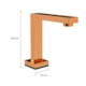 Torneira De Mesa Para Lavatório Touchless Bica Alta Dream Red Gold Deca - 7f00dd9d-c77e-42bb-af24-4fb830d75add