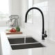 Torneira de Parede p/Cozinha Bica Móvel Colorflex All Black Easy Romar - 80c9311d-f6e0-4c61-a380-e82de0744b10