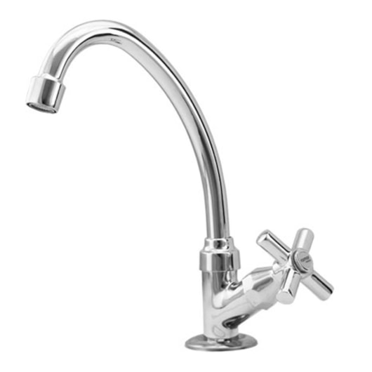 Torneira de Parede p/Cozinha Bica Móvel Cromada Romar - Imagem principal - d995dc51-b4e8-4075-bb4a-fedb9e2d19c5