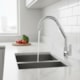 Torneira de Parede p/Cozinha Bica Móvel Pratic DN15/DN20 Cromado Romar - 535b6472-7d88-440c-97d8-a46ffd693062