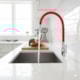 Torneira de Parede p/Cozinha Bica Móvel Pratic Red Cromado Romar - 00ecbf75-5167-47ae-a3ed-8d42190af151