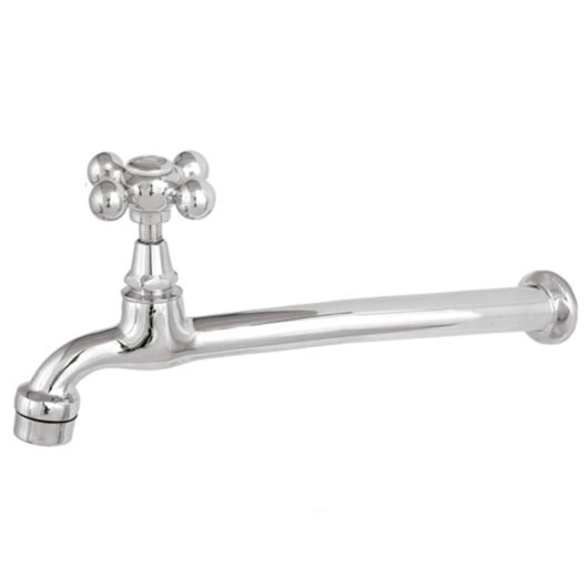 Torneira de Parede p/Cozinha c/Arejador C33 22cm Cromado DN15 DN20 Romar - Imagem principal - b2aab227-248e-4953-8a35-6879dad4f270