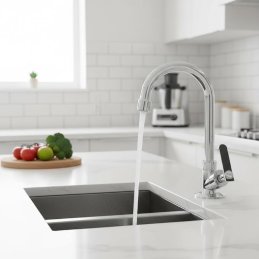 Torneira de Parede p/Lavatório Bica Móvel Pratic DN15 Cromado Romar - Imagem principal - c4932fd7-375a-4eb0-b298-3f7c1b66c6c2