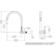 Torneira De Parede Para Cozinha Bica Alta 1/2 E 3/4 Quadrada Cromada Docol - 32a94c83-7110-4b52-9868-d578a6291e97
