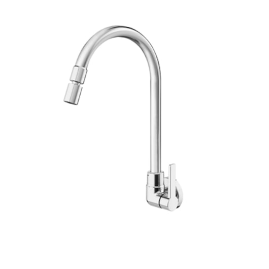 Torneira De Parede Para Cozinha Bica Alta Gali Cromado Docol - Imagem principal - 57940505-9ebc-4511-a211-23b6e0b5269c