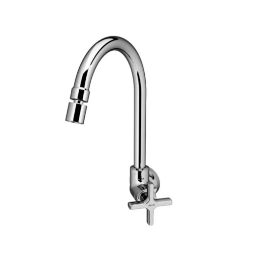 Torneira De Parede Para Cozinha Bica Alta Nova Invicta Cromado Docol - Imagem principal - 65323d3a-6103-4776-868e-bf322311e541