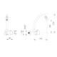 Torneira De Parede Para Cozinha Bica Média Fit Cromado Celite - 6fb2f56f-090f-4305-a889-bcb12058fd33