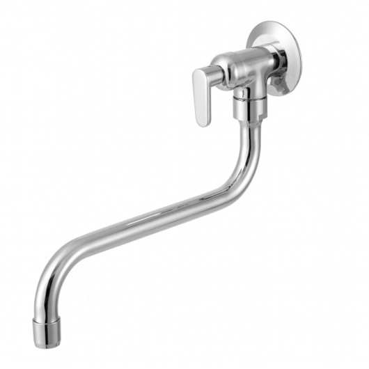 Torneira De Parede Para Cozinha Bica Móvel 1167 C18 Uni Cromado Meber - Imagem principal - 16a3c647-696a-4b11-ba67-c9d96f759cf8