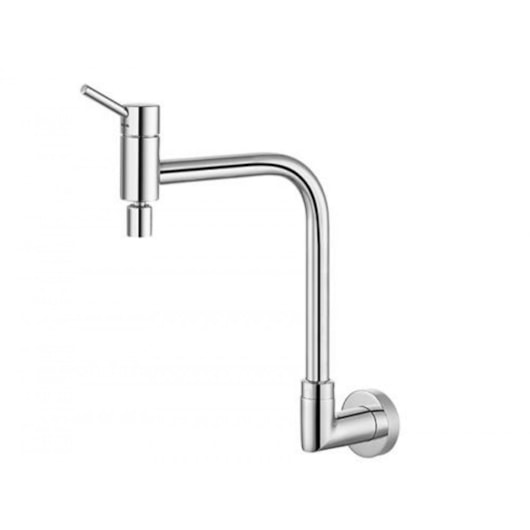 Torneira De Parede Para Cozinha Bica Móvel 90° Nova Lóggica Docol Cromado - Imagem principal - 3b91f3b0-2394-4978-a237-ee8610a427d6