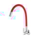 Torneira De Parede Para Cozinha Bica Móvel C36 1165 Atria Cromado/Vermelho Meber - 0320dc93-1bc7-4f93-8cdd-fc4a4a47e187
