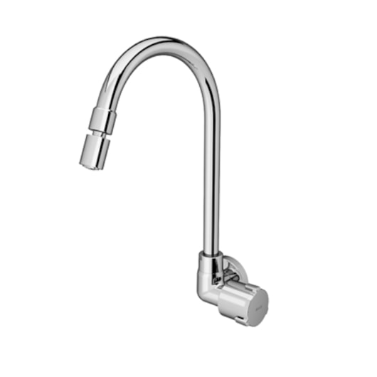 Torneira De Parede Para Cozinha Com Bica Alta Nova Riva Cromado Docol - Imagem principal - e669cdcb-2715-45e8-b32b-24f6005a81f3