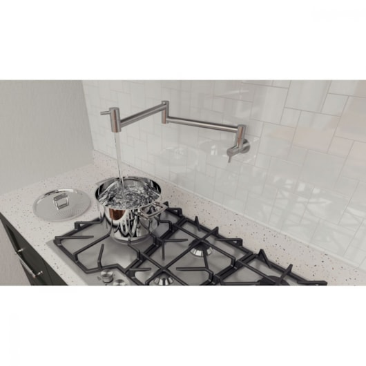 Torneira de Parede Para Cozinha Flexion Wall Aço Inox Tramontina - Imagem principal - 7f3092f9-c664-4c95-9ea9-a9eb7910a6b3