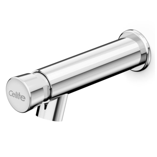 Torneira De Parede Para Lavatório Automática Temporizada Cromado Celite  - Imagem principal - b4971cc6-fd6a-4f73-9f1c-9e6ac65114ee
