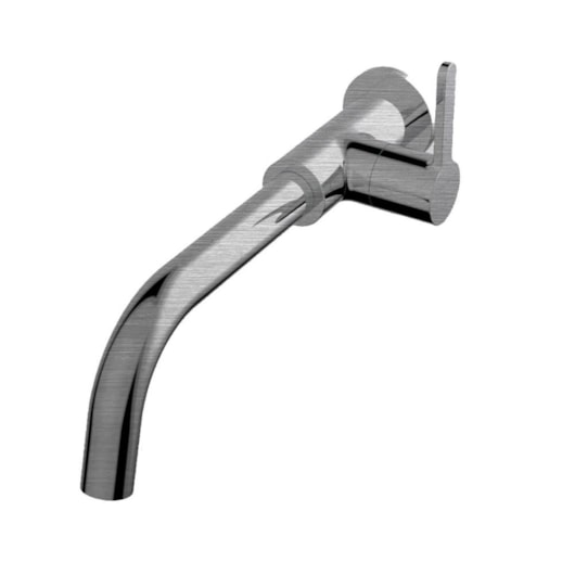 Torneira De Parede Para Lavatório Bica Alta Agua Fria Aço Escovado Kromma - Imagem principal - 58364153-07ef-4b8f-819a-b402b84ff97e